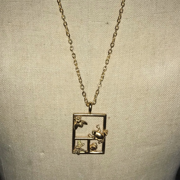 Vintage necklace made in USA 30” long chain - Picture 1 of 6